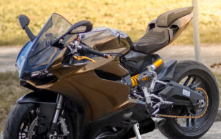 Ducati Panigale 899 Motorrad Sitzbank neu beziehen