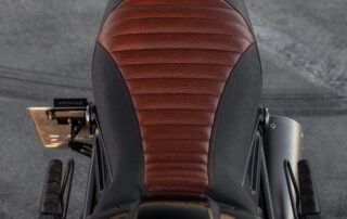 Custom motorcycle seat