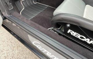Porsche Carrera Recaro Sitz Einstieg neu Fußmatte neu
